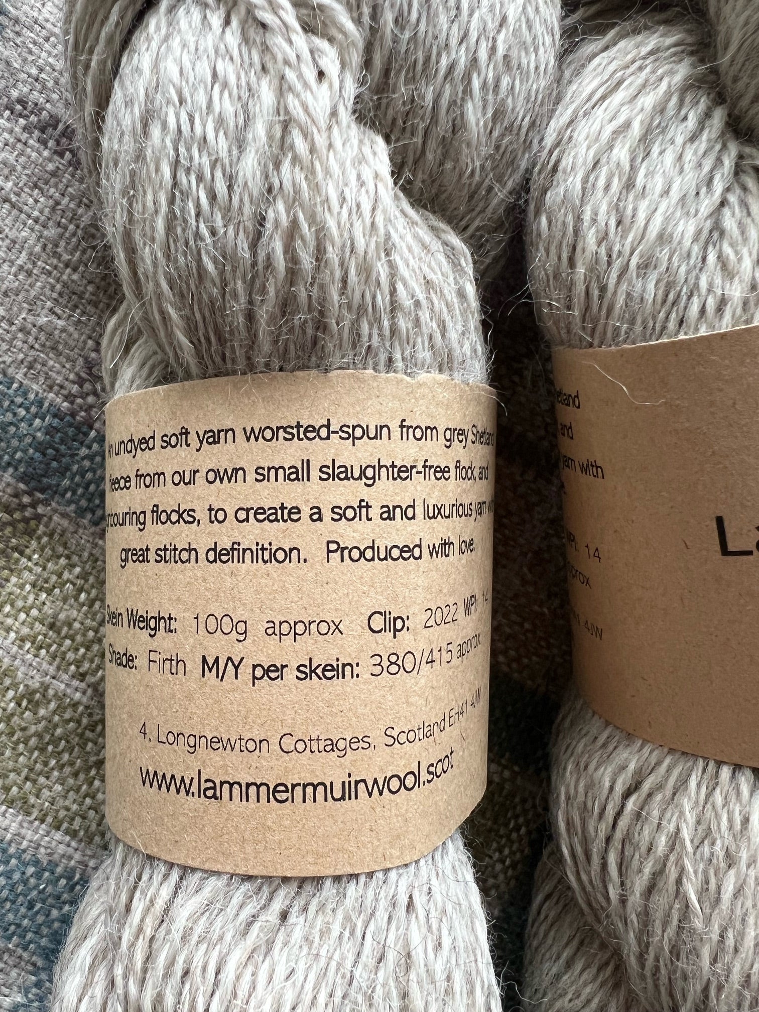 Simply Shetland 4 ply: 100g - Firth