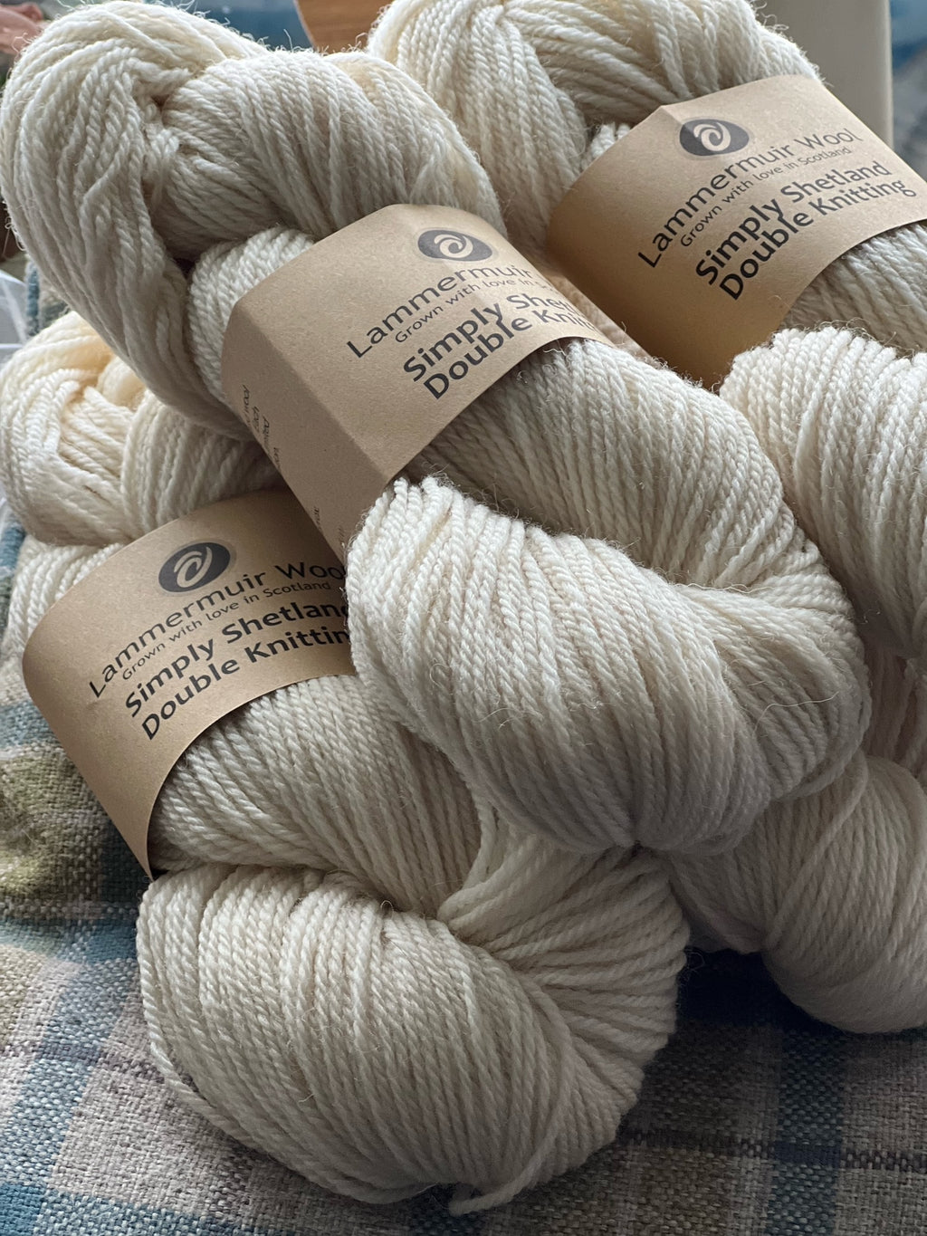 Simply Shetland DK: 100g - Bog Cotton